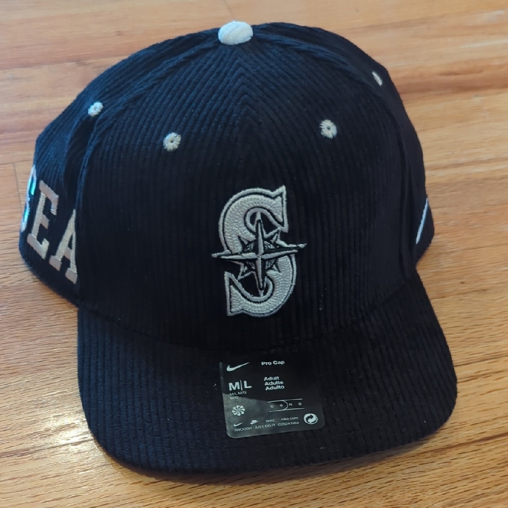 Seattle Mariners Corduroy Baseball Hat